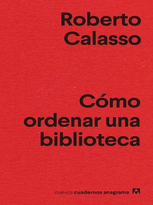 cover image of Cómo ordenar una biblioteca